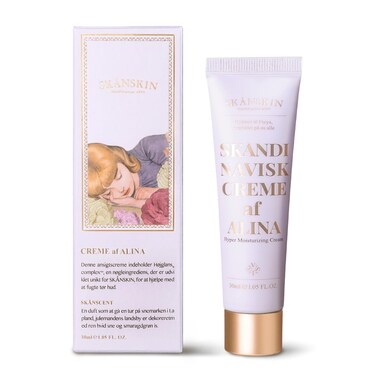Alina Cream Cloudberry Deep Cera Hydration Cream for Radiance &amp; Flaky Skin Care (1.05 fl. Oz / 30ml)
