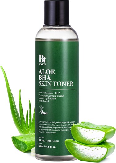 BENTON Aloe Skin Toner - Hydrating Toner for Face   Korean Toner for Face   Toner for Oily Skin   Toner for Dry Skin (6.76 fl. oz. / 200ml)