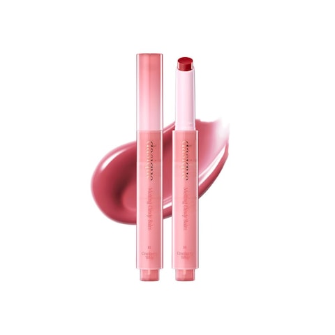 Dasique Melting Candy Balm (#10 Cranberry Whip)   Glossy Balm   Moisturizing   For dry Lips   Vegan