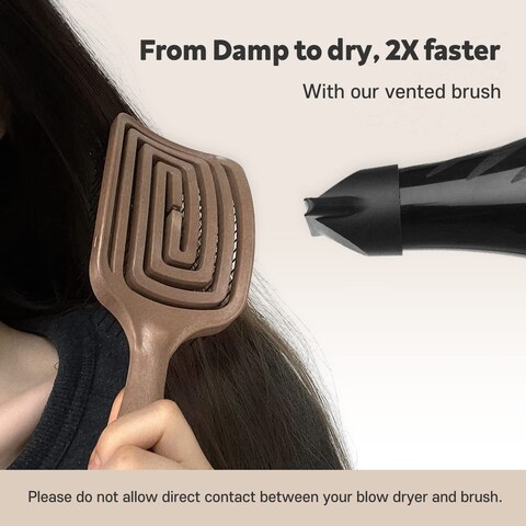 Yao Vented Wet Brush &ndash; Curly Scalp Hair Brush for Curly Thin Long Short Dry Wavy Wet Hair with Flexible Design for men, women, and kids