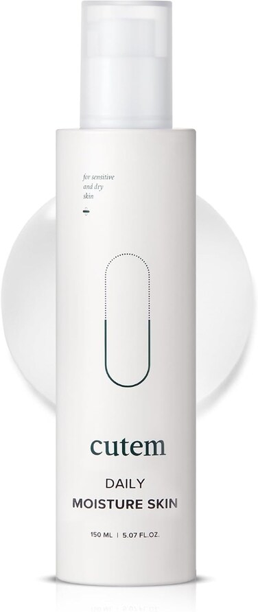 Daily Moisture Toner (5.07fl oz) - Hydrating, Calming Toner, Strengthens Moisture Barrier. Sensitive Korean Skin Care. Aloe Vera, Ceramide.