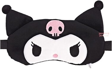hellokittyfriends Hello Kitty Friends Characters Sleeping Eye Mask 1PC (Cinnamoroll / Pompompurin) (Kuromi)