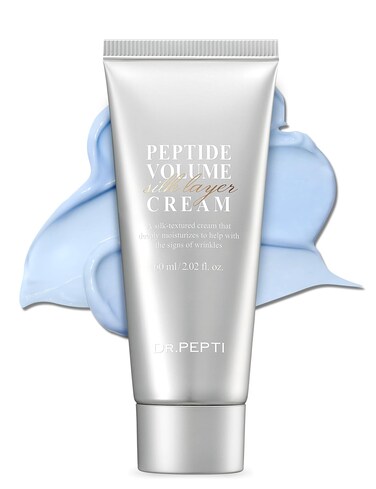 DR.PEPTI Peptide Volume Silk Layer Cream   Skin Tightening Cream for Face   K Beauty Skin Booster Moisturizer Face Cream   Centella Asiatica Collagen Peptide Face Cream   Face Firming Cream 2.02 fl oz