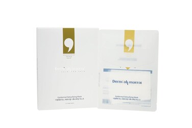 [Derm&middot;all Matrix] Epidermal Detoxifying deep cleansing mask (23ml/sheet) (4ea/pack) Deeply cleanse your pores. The gel-type sheet powerfully removes any residue left after cleansing.