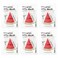 Too Cool For School] [6 Masks Natural Vita Mask - Hydrating [Vitamin B5, Watermelon] 23ml (0.77 fl. oz.)