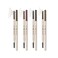 ETUDE Bare Edge Brow Pencil - Natural Brown   A hexagon-shaped slim brush that delicately coats every strand of eyelashes   Brow Mascara   Zero Clump &amp; No Bushy Brows, Korean Makeup, Perfect for Gift