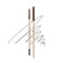 ETUDE Bare Edge Brow Pencil - Natural Brown   A hexagon-shaped slim brush that delicately coats every strand of eyelashes   Brow Mascara   Zero Clump &amp; No Bushy Brows, Korean Makeup, Perfect for Gift