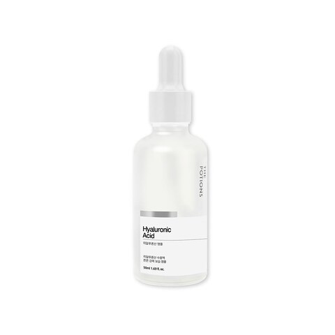 The Potions Hyaluronic Acid Ampoule for Face l Hydrating Moisturizer l Korean Skincare, Cruelty-free, Hypoallergenic - 50ml
