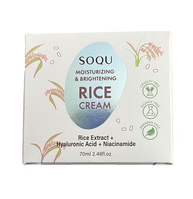 Moisturizing &amp; Brightening Rice Cream, 2.48 Fl Oz (Pack of 1)