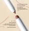 Heart Percent Dote On Mood Lip Pencil Slim, Defines and Fills Creamy Lip Liner Retractable Lipstick Pencil with Built-In Sharpener, #06. Rose Beige