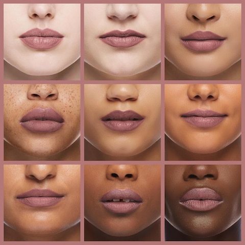 Heart Percent Dote On Mood Lip Pencil, Long-Lasting Creamy Lip Crayon Smooth Color Liner Retractable Lipstick Pencil 0.8g, #15.Mauve Lips
