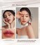 Heart Percent Dote On Mood Top Coating Lip Plumper, High-Shine Glossy Finish Cool to Warm Tone Changing Lip Gloss 01. Warm Changer