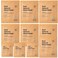 varuza] Real Natural Sheet Mask &ndash; EWG VERIFIED, Vegan Face Mask for Hydration, Non-GMO, No Artificial Fragrance, Made in Korea (10 PACK, BLUE AMPOULE)