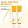BRING GREEN Carrot Vita Eye Cream &amp; Face Double SET (2 Count)   Anti-Aging, Wrinkles Eyecream with Vitamins C, B, E, Retinol, Beta-Carotene, improve Skin Tone, Dark&amp;Red Spots 1.01 fl.oz. x2, 30ml+30ml