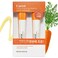 BRING GREEN Carrot Vita Eye Cream &amp; Face Double SET (2 Count)   Anti-Aging, Wrinkles Eyecream with Vitamins C, B, E, Retinol, Beta-Carotene, improve Skin Tone, Dark&amp;Red Spots 1.01 fl.oz. x2, 30ml+30ml