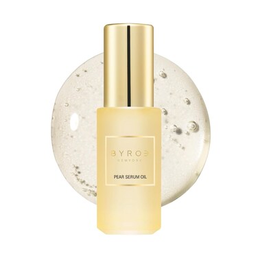Byroe Pear Serum Oil   Facial Oil with Moringa Seed Oil, Dew-Boosting Glow Matrix, Red Algae, and Leaf Shield   Instantly Refreshing, Glowing Hydration   20 ML