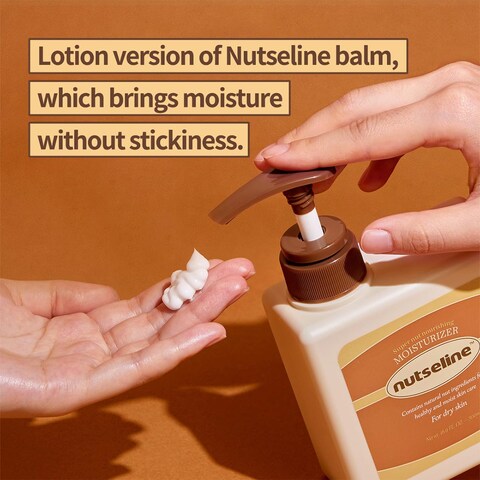Super Nut Nourishing Moisturizer Unscented for Dry Skin, Fermented Shea Butter, Natural Nut Ingredients, Milky Lotion Texture, 200ml(6.76 fl oz.)