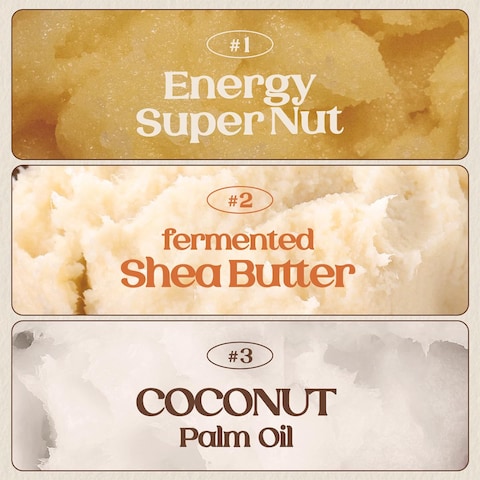 Super Nut Nourishing Moisturizer Unscented for Dry Skin, Fermented Shea Butter, Natural Nut Ingredients, Milky Lotion Texture, 200ml(6.76 fl oz.)