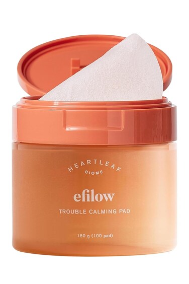 Heartleaf Biome Trouble Calming Pad 100 Sheets   Soothing Cleansing Pads for Face Redness and Sensitivity   Pure &amp; Refreshing Korean Face Pads