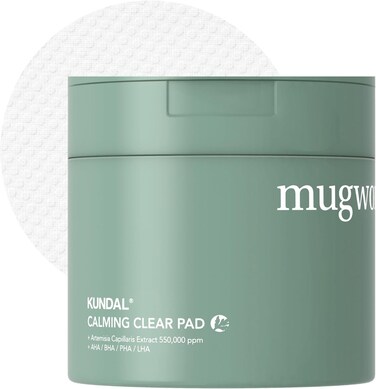 KUNDAL JEJU Mugwort Soothing Clear Facial Pads 60 Ct