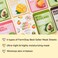 FARMSTAY Real Essence Facial Sheet 12Pack Korean Skincare Mask Combo,Hypoallergenic,Moisturizing,Nourishing,Vitalizing, Refreshing0.78 fl.oz.*12 ea (Coconut,Avocado,Peach,Mango)
