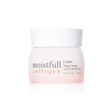 ETUDE Moistfull Collagen Deep Cream 75ml (21AD)   Facial Moisturizing Skin Care Cream   Super Collagen for Healthy Skin