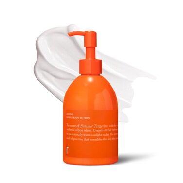 RATAPLAN Dahong Hand &amp; Body Lotion - Vegan, Gentle and Soft Moisturizer, Tangerine of Jeju Island, Korean Skincare, 10.14 fl.oz 300ml