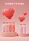 COLORGRAM Juicy Drop Tint 05 Pink Melon   Juicy Lip Gloss, Glowing Lip Stain with Fruity Colors, Buildable &amp; Blendable, Highly Pigmented
