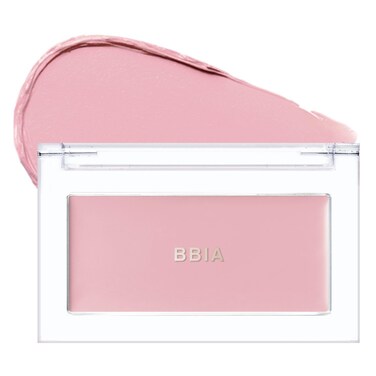 BBIA Ready To Wear Downy Cheek Cream Blush 8 Color - Creamy Blendable &amp; Buildable Blush Dewy Texture &amp; Matte Finish High Pigment Longlasting Lightweight Natural Face Makeup, 0.12oz (09 DOWNY TARO)