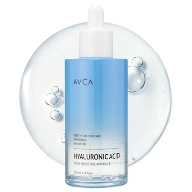 True Moisture Hyaluronic Acid Serum   Face Serum for Dry, Dehydrated, Oily Skin   Korean Skincare (100ml/3.38fl.oz.)