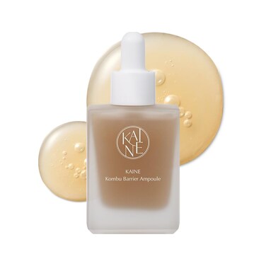 KAINE Kombu Barrier Ampoule   Moisturizing Serum with 73% Fermented Kombucha, 5% Panthenol, and Ceramide for Hydration and Skin Barrier Care, Korean Skin Care, 30mL/1.01 fl oz