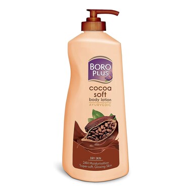 Cocoa Soft Body Lotion   24H Moisturizer for Dry Skin   Deep Hydration &amp; Nourishment   Softens, Smooths &amp; Restores Glow   Fast-Absorbing, Non-Greasy Formula   13.53 Fl Oz (400ml)