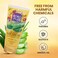 Aloe Vera Gel   Moisturizing Gel with Haldi, Chandan &amp; Kesar   Non-Sticky Facial Gel   Removes Pimples &amp; Dark Spots   Provides Radiant &amp; Glowing Skin   5.07 Oz/150ml