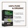 Indus Valley Bio Organic Natural Henna Hair Color Indigo Black 100gm pack of 2  100% Gray Hair Coverage And Long Lasting Hair Dye   Vegan and Cruelty-Free