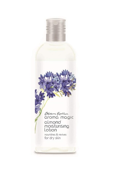 Aroma Magic Almond Moisturizing Lotion with SPF 15   Rejuvenating Face &amp; Body Moisturizer   Revives Dull Skin   Nourishes Dry Skin   6.76 Fl Oz (200ml)