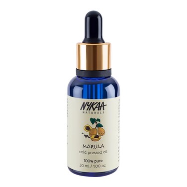Nykaa Naturals 100 Percent Pure Cold Pressed Oil - Ideal Face Oil Skincare for Dry, Dull, Sensitive, Ageing Skin - Cruelty-Free - Marula - 1 oz
