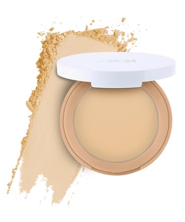 Cosmetics All Day Matte Compact Powder - Face Powder for Flawless Finish - Pressed Powder Infused with Vitamin E - 03 Beige - 0.28 oz