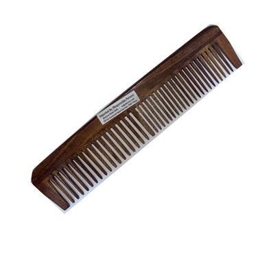 SVATV Handcrafted Rosewood Comb For Detangling Hair For Thick, Curly And Wavy Hair, Non-static And Eco-friendly With Wide Tooth For Grooming Hair Comb - (S-79A)