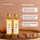 Skin Oil for Radiant Skin   Face Massage Oil with Saffron, Ashwagandha &amp; Turmeric   Suits Oily, Dry &amp; All Skin Types   Organic &amp; Natural   100ml/3.38 Fl Oz (Pack of 2)
