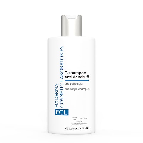 FCL 2% Salicylic Acid T-Shampoo with 1% Tea Tree Oil   Dandruff Shampoo, Psoriasis Shampoo   Itchy Scalp Treatment   Control Excess Oil &amp; Reduces Acne - 6.76 Fl Oz
