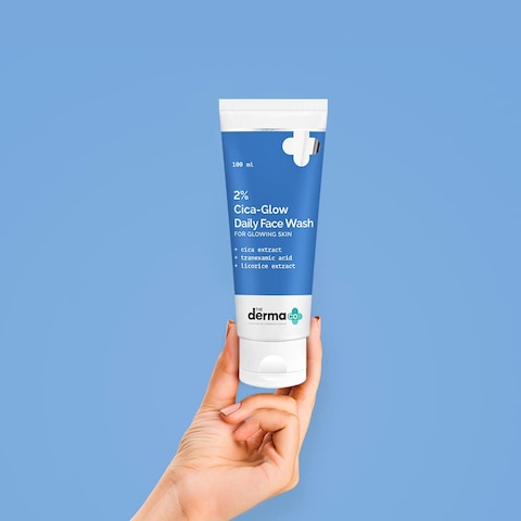 2% Cica-Glow Daily Face Wash with Tranexamic Acid &amp; Licorice Extract for Glowing Skin - 100ml