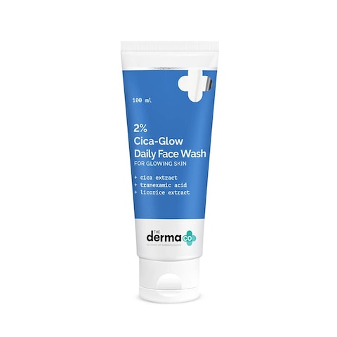 2% Cica-Glow Daily Face Wash with Tranexamic Acid &amp; Licorice Extract for Glowing Skin - 100ml