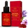 PRANA Saffron Brightening Vitamin C Face Serum - Hydrating Serum with Ayurvedic Ingredients - Blue Lotus, Vetiver, Sandalwood, Saffron - Even Skin Tone, Anti-Aging - Vegan &amp; Cruelty-Free (30ml)