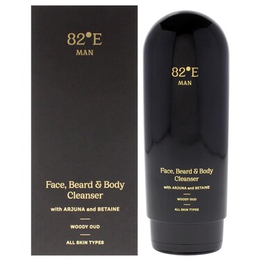 Face Beard and Body Cleanser - Woody Oud for Men - 6.7 oz Cleanser