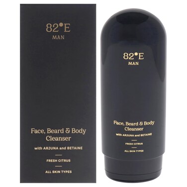 Face Beard and Body Cleanser - Fresh Citrus for Men - 6.7 oz Cleanser