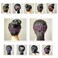 LOVEF Easy Combs Stretchable Double Combs - exquisite Pearl beaded Magic hairpin comb Hair Accessories for women (Grey)