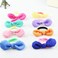 LOVEF 9 Pcs Girl's Bowknot Hair Rope Ponytail Kids Holder Elastic Hair Ties