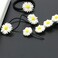 LOVEF 18 Pcs All-match Boutique Pastoral Little Daisy Flower Hair Accessories Hair Clips Bobby Pins Barrettes Elastic Hair rope Band Ties headdress hair beauty tool