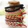 LOVEF 20 Pcs Fashion Braided Super Stretch Hair ties/Elastic Hair Bands Women Hair Accessories