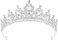 Crown Tiaras for Women,Tiara for Women,Crown and Tiara for Womens Princess,Queen Tiara Rhinestone Headband Hair Accessories Gems Princess,Decoration for Wedding Prom Halloween Christmas Presents